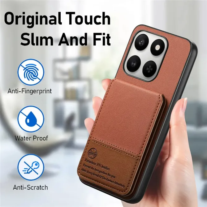 Coque Honor 400 Smart 5G / 4G cuir tissu RFID | SMARTWALL