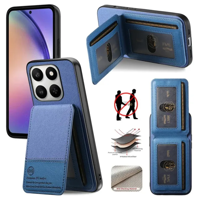 Coque Honor 400 Smart 5G / 4G cuir tissu RFID | SMARTWALL