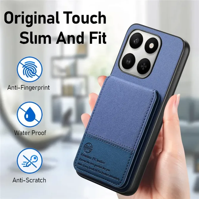Coque Honor 400 Smart 5G / 4G cuir tissu RFID | SMARTWALL