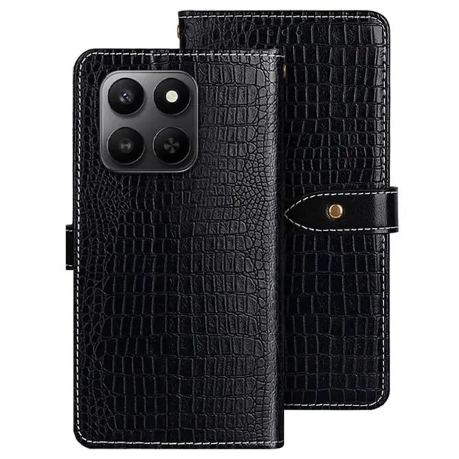 Housse Honor 400 Smart 5G / X7d 4G en simili cuir crocodile