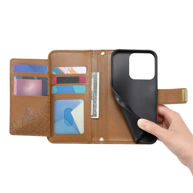 Housse Honor 400 Smart portefeuille floral zippé | FLORE