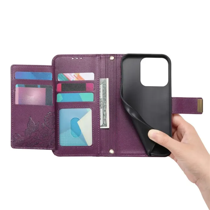 Housse Honor 400 Smart portefeuille floral zippé | FLORE