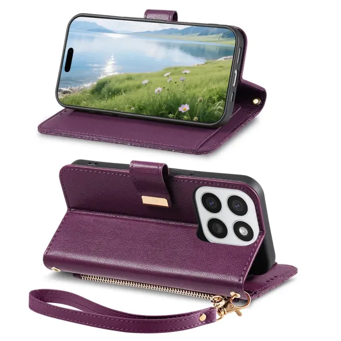 Housse Honor 400 Smart portefeuille floral zippé | FLORE