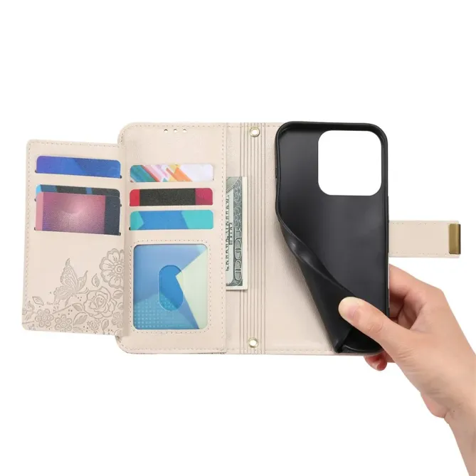 Housse Honor 400 Smart portefeuille floral zippé | FLORE