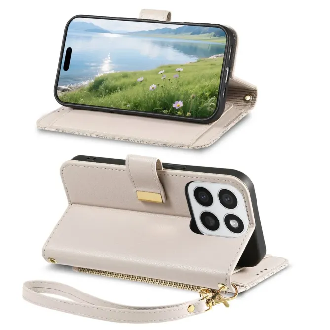 Housse Honor 400 Smart portefeuille floral zippé | FLORE