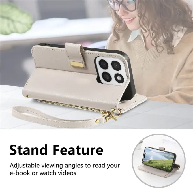 Housse Honor 400 Smart portefeuille floral zippé | FLORE