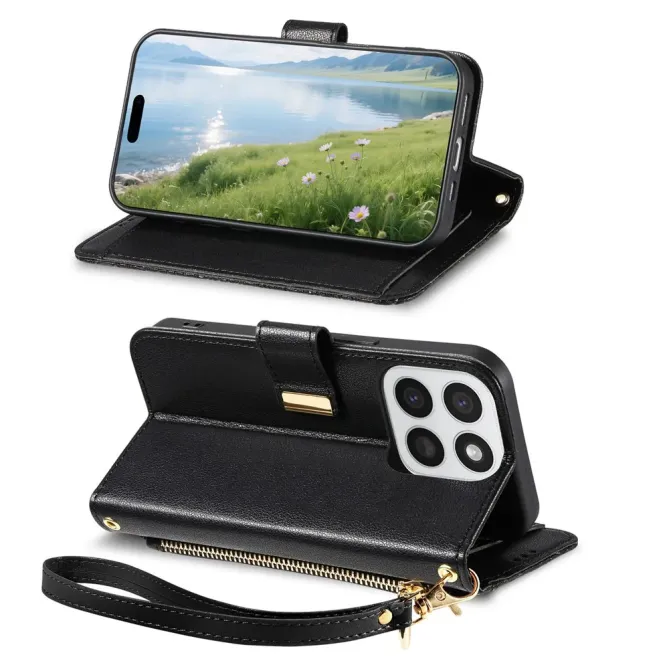 Housse Honor 400 Smart portefeuille floral zippé | FLORE