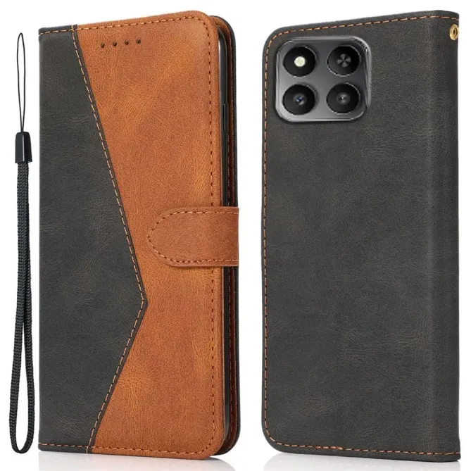 Housse Honor 400 Smart 5G / 4G bicolore cousu | MOSAÏQUE