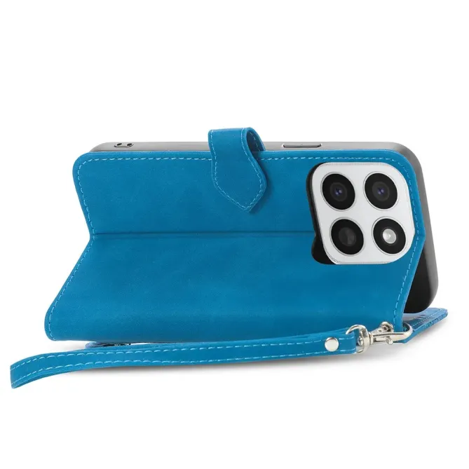 Housse Honor 400 Smart 5G / 4G floral zippé | ÉCLOSION