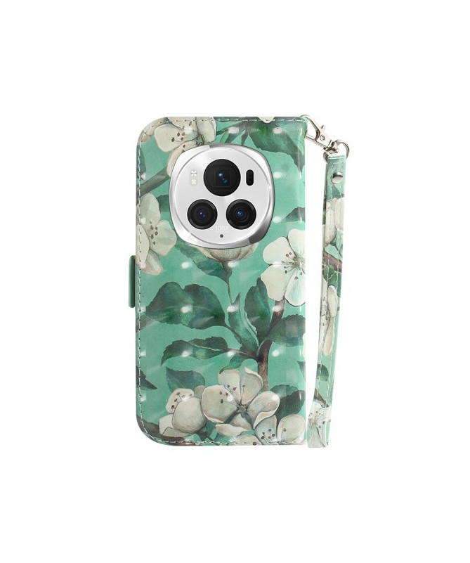 Housse Honor Magic 6 Pro - Motif Floral Printanier