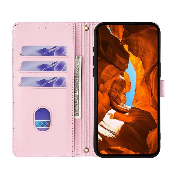 Housse Honor 400 Smart 5G / 4G Texture Scintillante avec Boucle Métal 