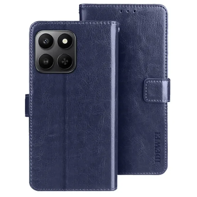 Housse Honor 400 Smart 5G / 4G / X7d 4G IDEWEI Folio Effet Cuir