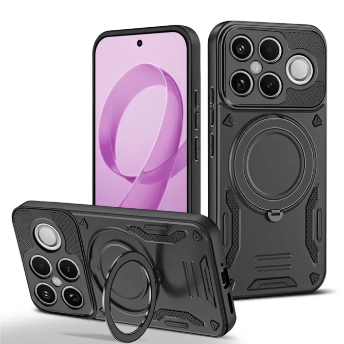 Coque POCO F8 Ultra armure avec anneau | SPARTAN