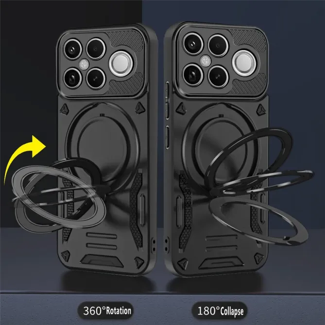 Coque POCO F8 Ultra armure avec anneau | SPARTAN