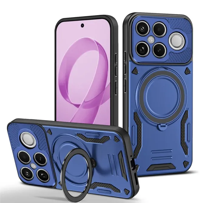 Coque POCO F8 Ultra armure avec anneau | SPARTAN