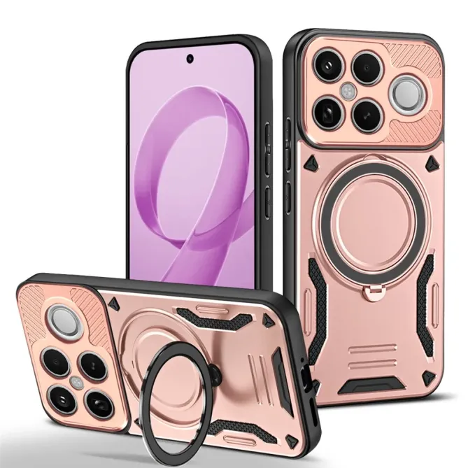 Coque POCO F8 Ultra armure avec anneau | SPARTAN