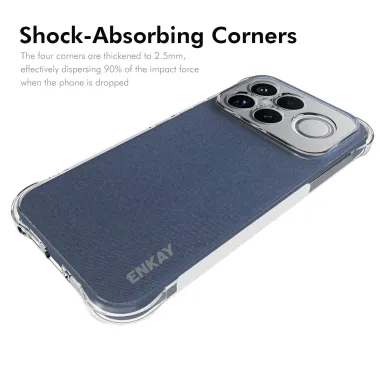 Coque Arrière POCO F8 Ultra Transparente en Silicone TPU