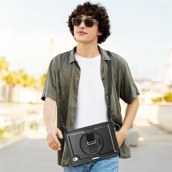 Coque Samsung Galaxy Tab S11 antichoc bandoulière | EXPLORER