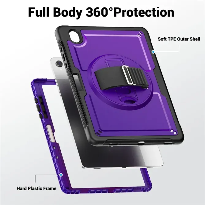 Coque Samsung Galaxy Tab S11 antichoc bandoulière | EXPLORER