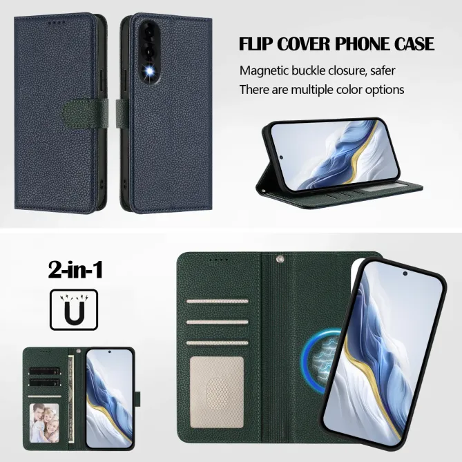 Housse OnePlus Nord 5 avec coque détachable bicolore