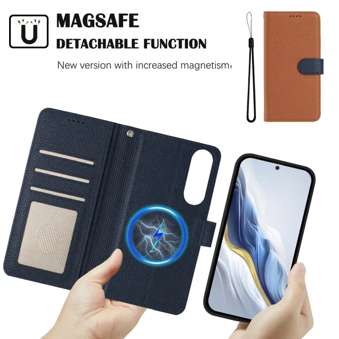 Housse OnePlus Nord 5 avec coque détachable bicolore