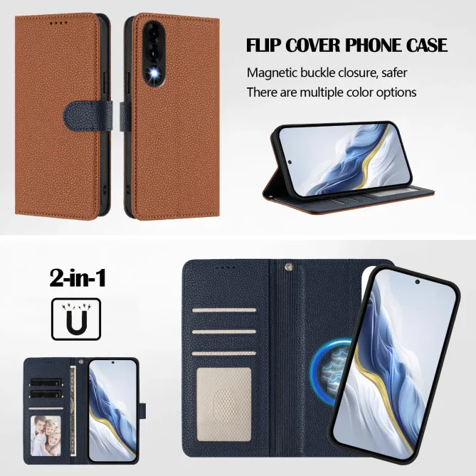 Housse OnePlus Nord 5 avec coque détachable bicolore