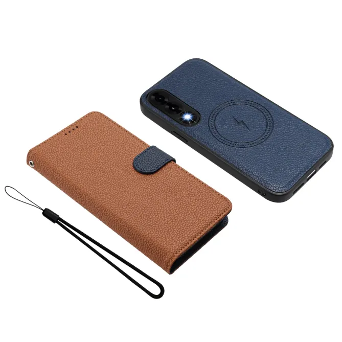 Housse OnePlus Nord 5 avec coque détachable bicolore