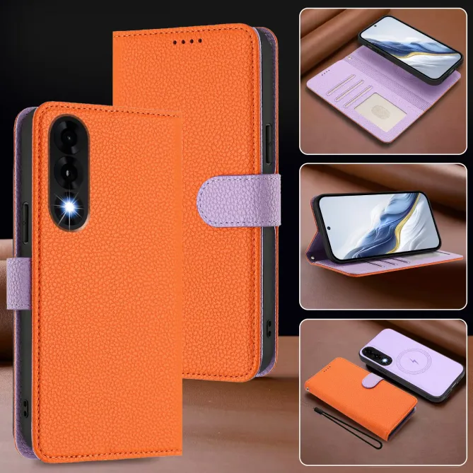 Housse OnePlus Nord 5 avec coque détachable bicolore