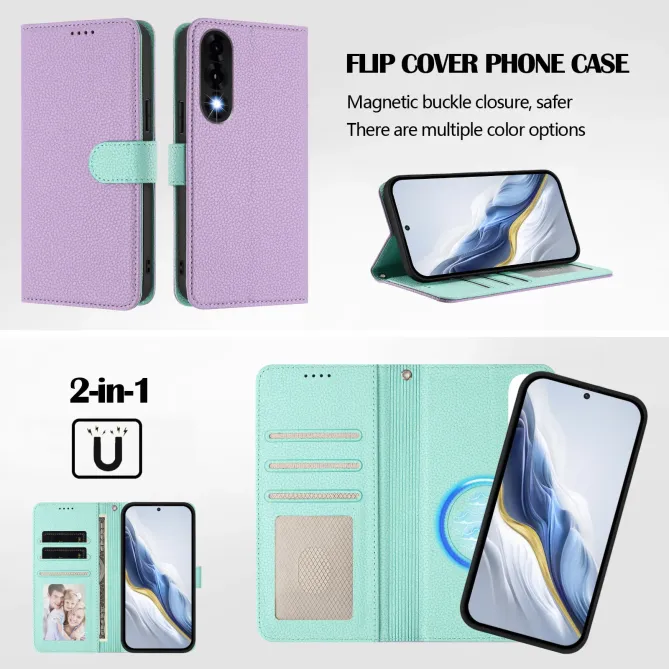 Housse OnePlus Nord 5 avec coque détachable bicolore