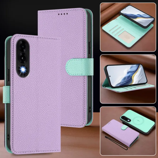 Housse OnePlus Nord 5 avec coque détachable bicolore