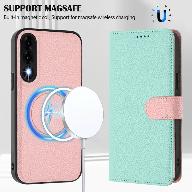 Housse OnePlus Nord 5 avec coque détachable bicolore