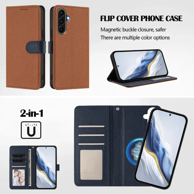 Housse Samsung Galaxy A17 4G / 5G avec coque détachable bicolore