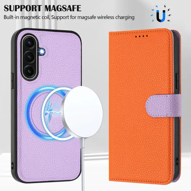 Housse Samsung Galaxy A17 4G / 5G avec coque détachable bicolore