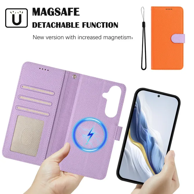 Housse Samsung Galaxy A17 4G / 5G avec coque détachable bicolore