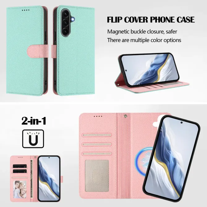 Housse Samsung Galaxy A17 4G / 5G avec coque détachable bicolore