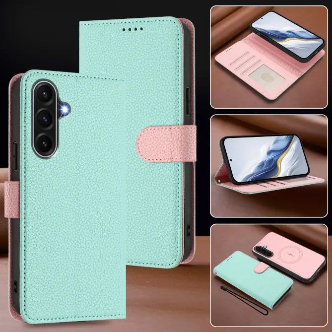 Housse Samsung Galaxy A17 4G / 5G avec coque détachable bicolore