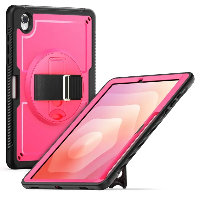 Coque Samsung Galaxy Tab S11 support rotatif sangle | GRIP
