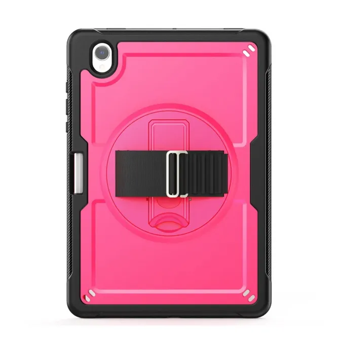 Coque Samsung Galaxy Tab S11 support rotatif sangle | GRIP