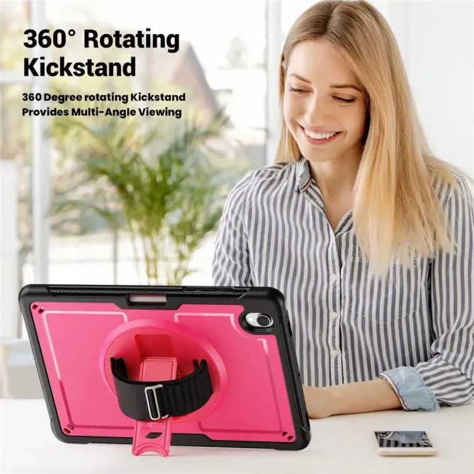 Coque Samsung Galaxy Tab S11 support rotatif sangle | GRIP