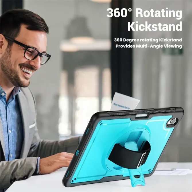 Coque Samsung Galaxy Tab S11 support rotatif sangle | GRIP