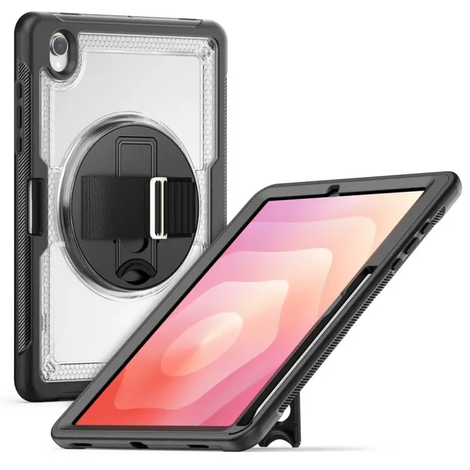 Coque Samsung Galaxy Tab S11 support rotatif sangle | GRIP