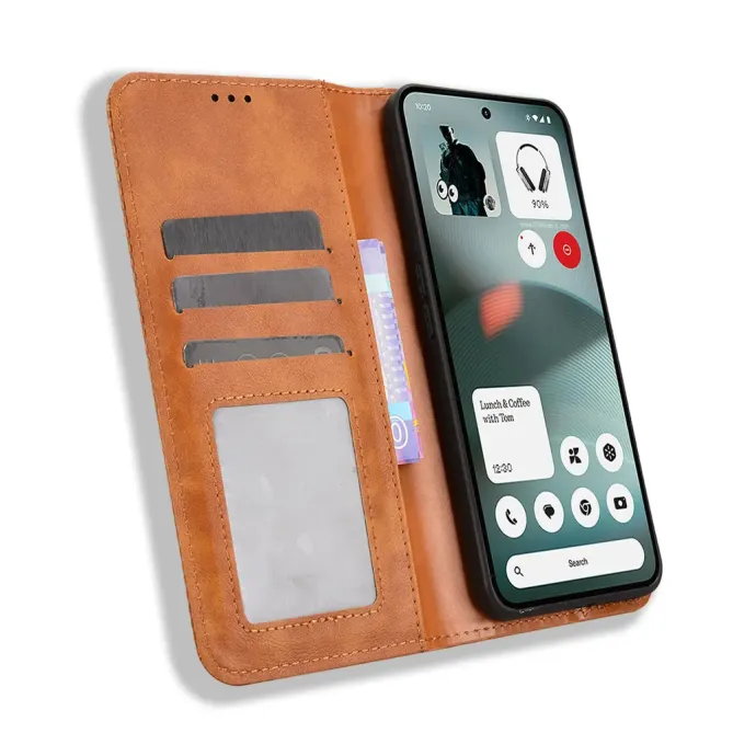 Housse Nothing Phone (3a) Lite Le Cirénius Style Cuir