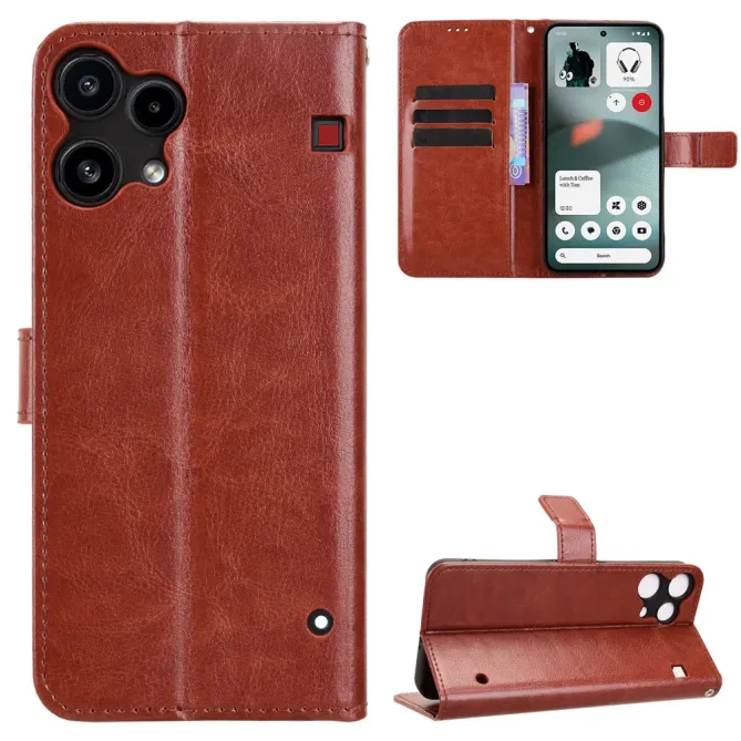 Housse Nothing Phone (3a) Lite | Cuir Patiné Style Vintage