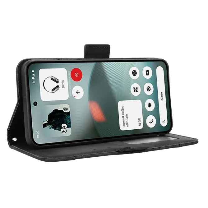 Housse Nothing Phone (3a) Lite premium portefeuille avec porte cartes