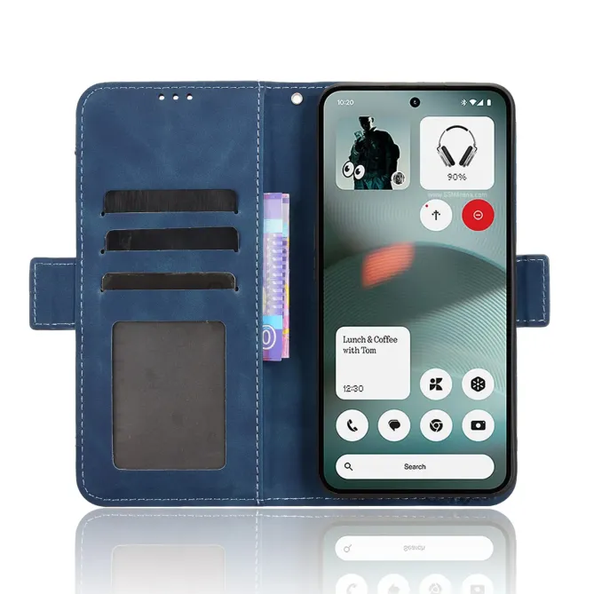 Housse Nothing Phone (3a) Lite premium portefeuille avec porte cartes