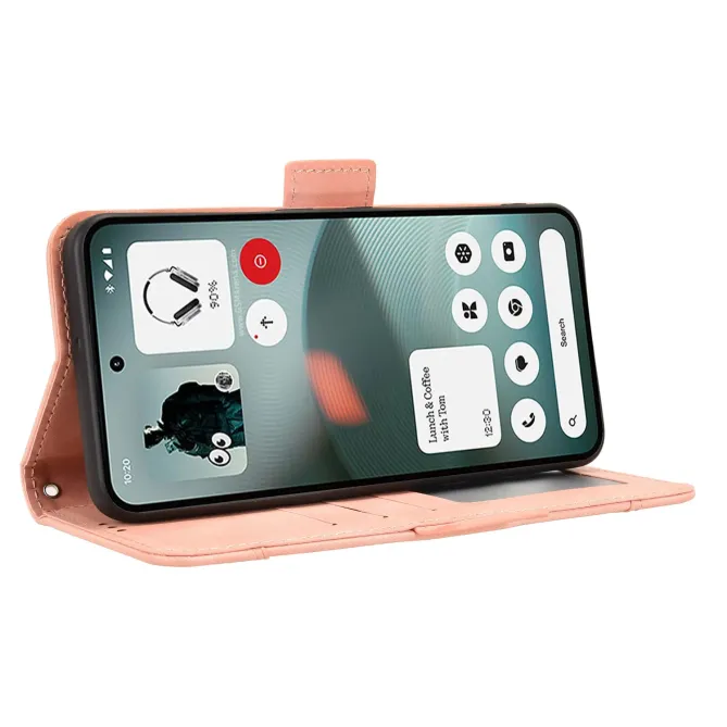 Housse Nothing Phone (3a) Lite premium portefeuille avec porte cartes