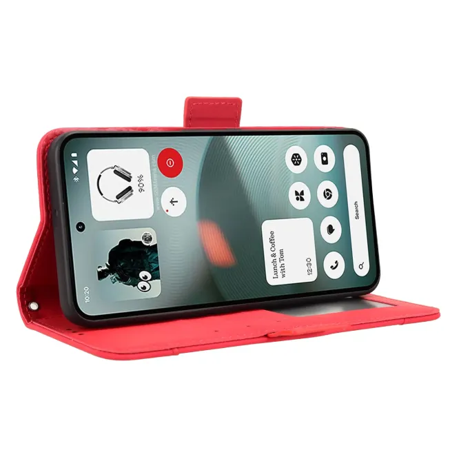 Housse Nothing Phone (3a) Lite premium portefeuille avec porte cartes