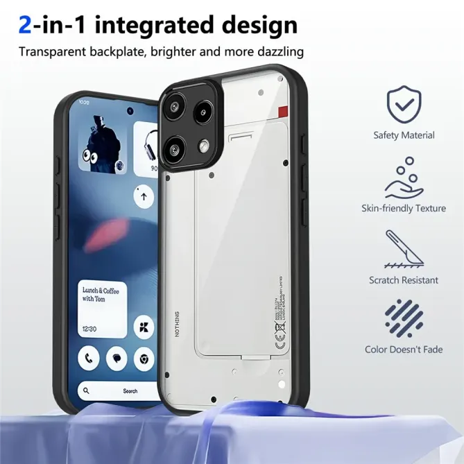 Coque Nothing Phone (3a) Lite transparente mate | GHOST