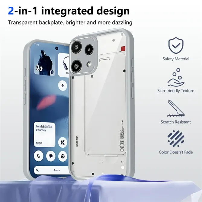 Coque Nothing Phone (3a) Lite transparente mate | GHOST