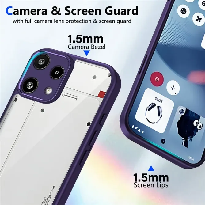 Coque Nothing Phone (3a) Lite transparente mate | GHOST
